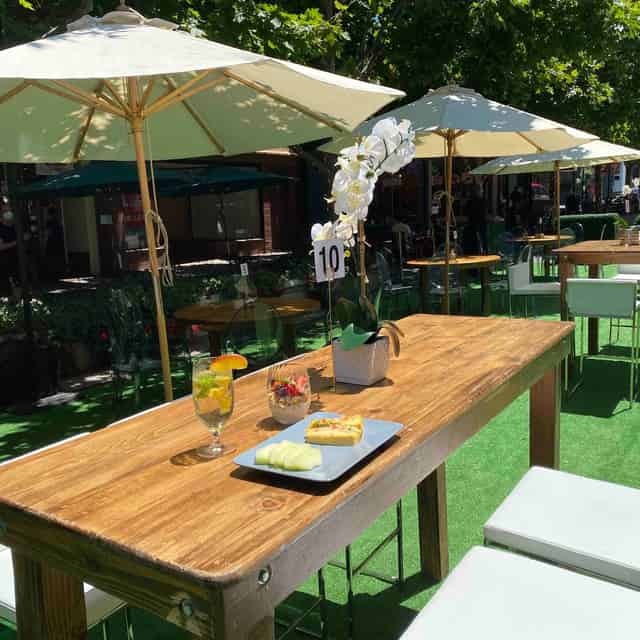 Outdoor Group Space
