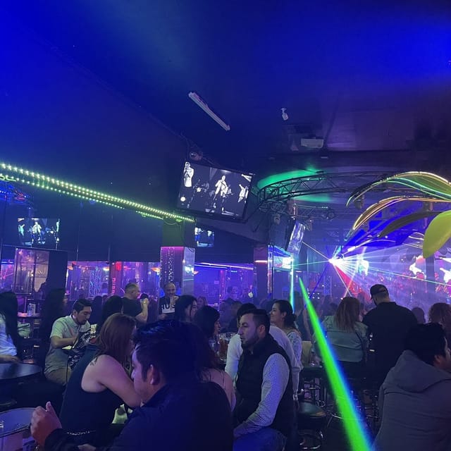 Vibrant San Jose nightlife venue for dynamic events and parties with colorful lighting.