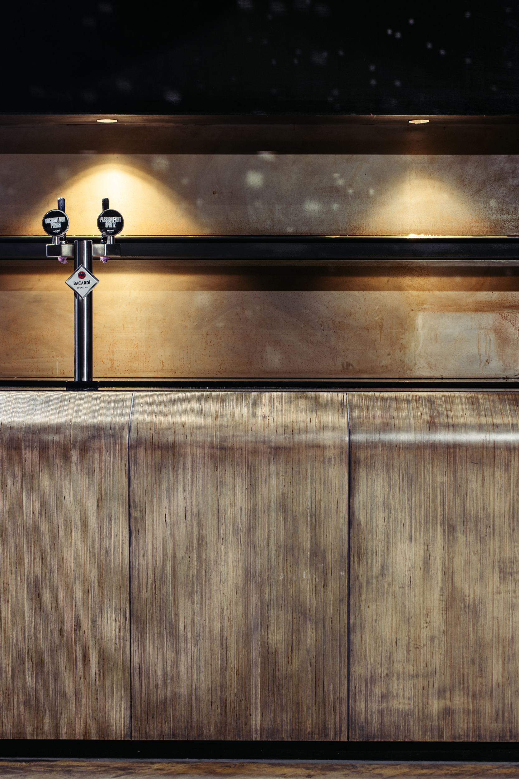 Sleek bar at The Loft, Ministry of Sound, ideal for networking and cocktail events. - Banner