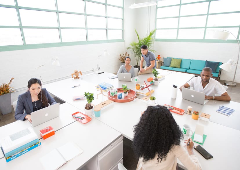 Collaborative meeting room at Kearny Point with modern furnishings for strategy sessions.
