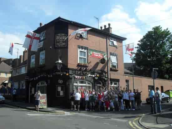 Lively pub scene at The Vine, perfect for community events and social gatherings.