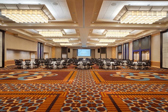 Spacious 2nd Floor event space at The Heldrich Hotel, ideal for conferences and meetings.