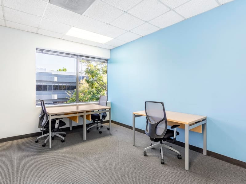 Bright minimalist private office in San Jose, perfect for team meetings and collaboration.