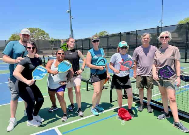 Pickleball courts