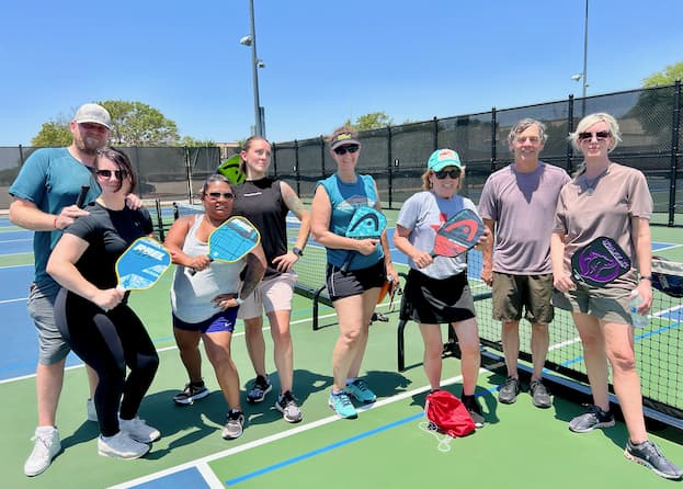 Pickleball courts