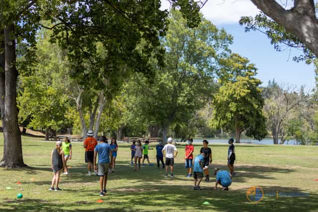 Sailing camp team-building activity in Los Gatos, promoting collaboration and engagement.