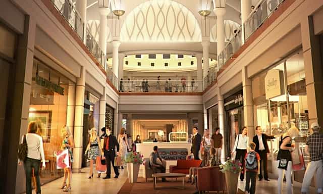 Menlo Park Mall in New Jersey, vibrant shopping space ideal for events and promotions.