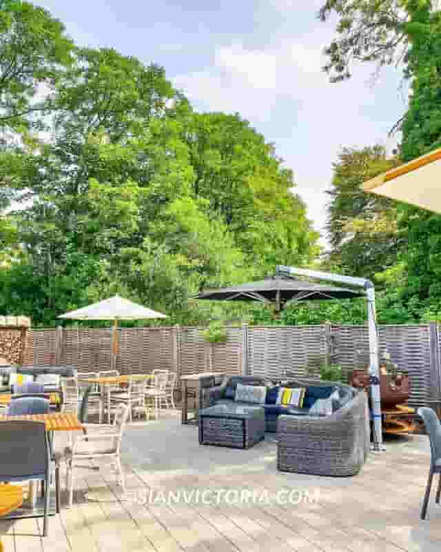 Outside Decked Area