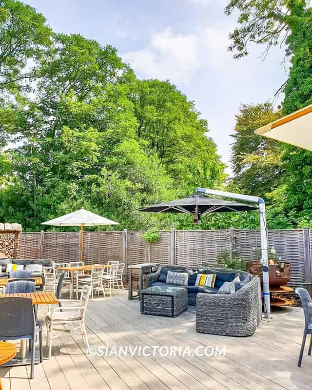 Outside Decked Area