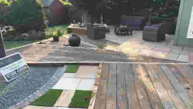 Outside Decked Area