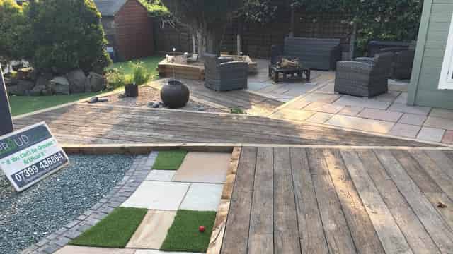 Outside Decked Area
