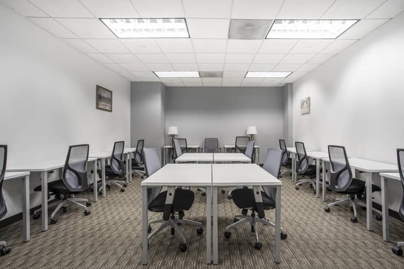 Training room at SpringHill Suites San Jose Airport, ideal for workshops and meetings.