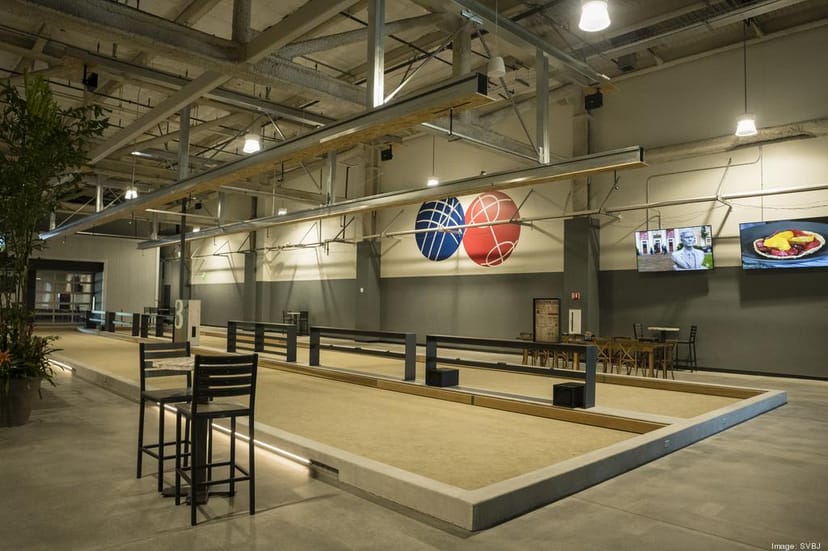 Bocce Court 4 at Silver Creek Sportsplex, ideal for corporate events and gatherings.