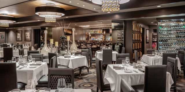 Private dining space at Morton's The Steakhouse, ideal for upscale events and meetings.