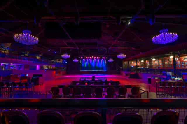 Balcony view of Fillmore Auditorium, ideal for concerts and corporate events.