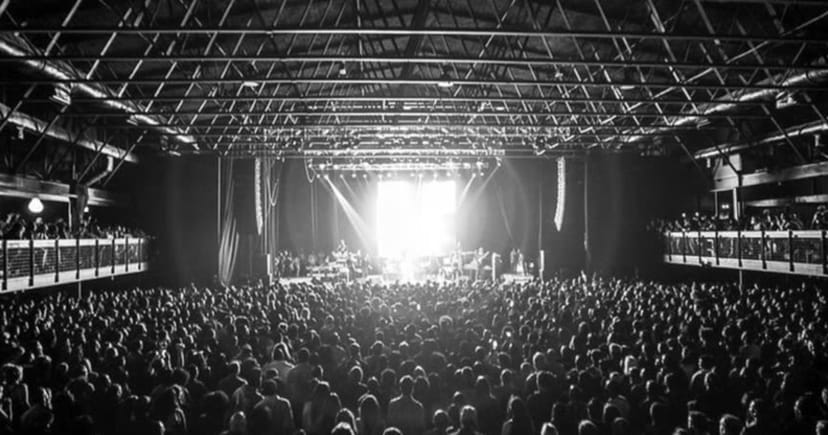 Packed venue at The Factory in Deep Ellum, ideal for large events and gatherings.
