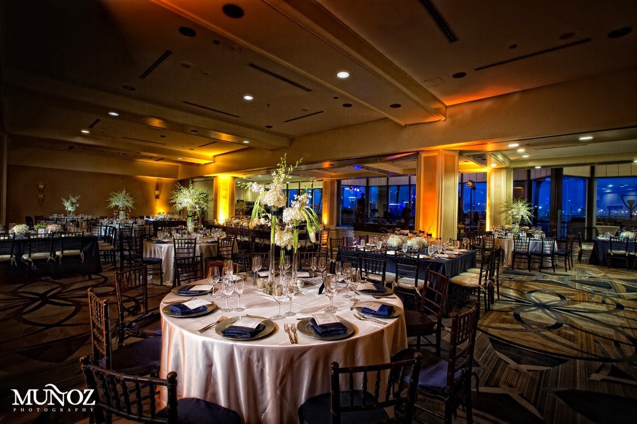 Elegant Grand Ballroom at InterContinental Miami, perfect for weddings and corporate events.