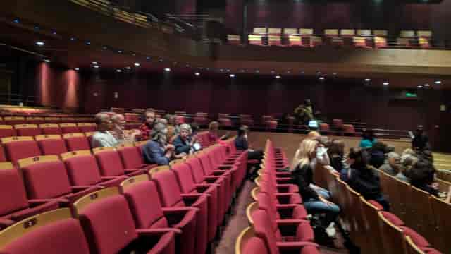 Pentland Theatre auditorium with comfortable seating for engaging events and performances.