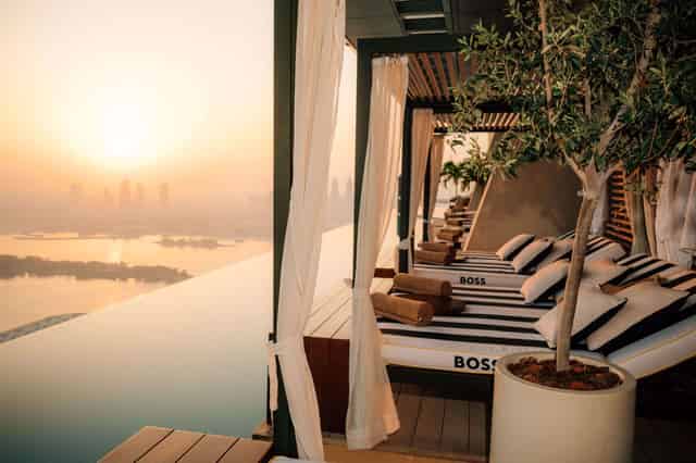 poolside oasis