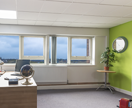 Bright modern serviced office in ABC Liverpool, ideal for meetings and collaboration. - Banner