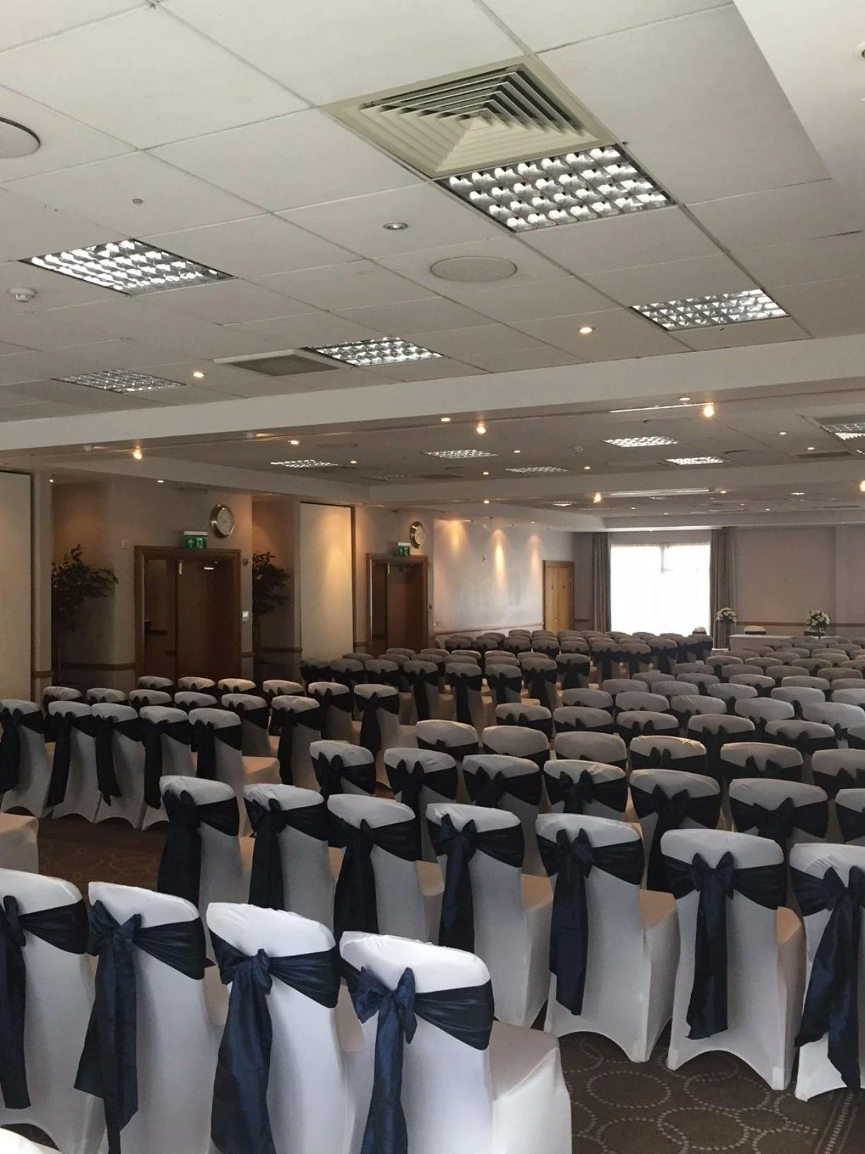 Elgar Suite at Bromsgrove Hotel, elegant event space for conferences and weddings.