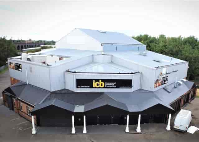ICB-Balcony Suite venue with unique design for meetings and events, accessible location.