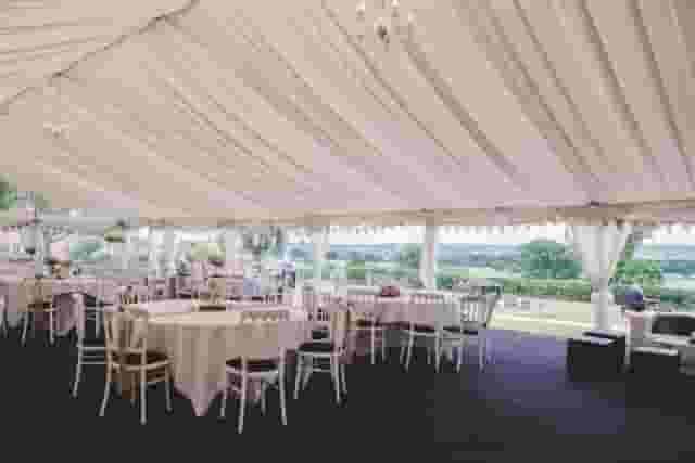Luxury Glazed Garden Marquee