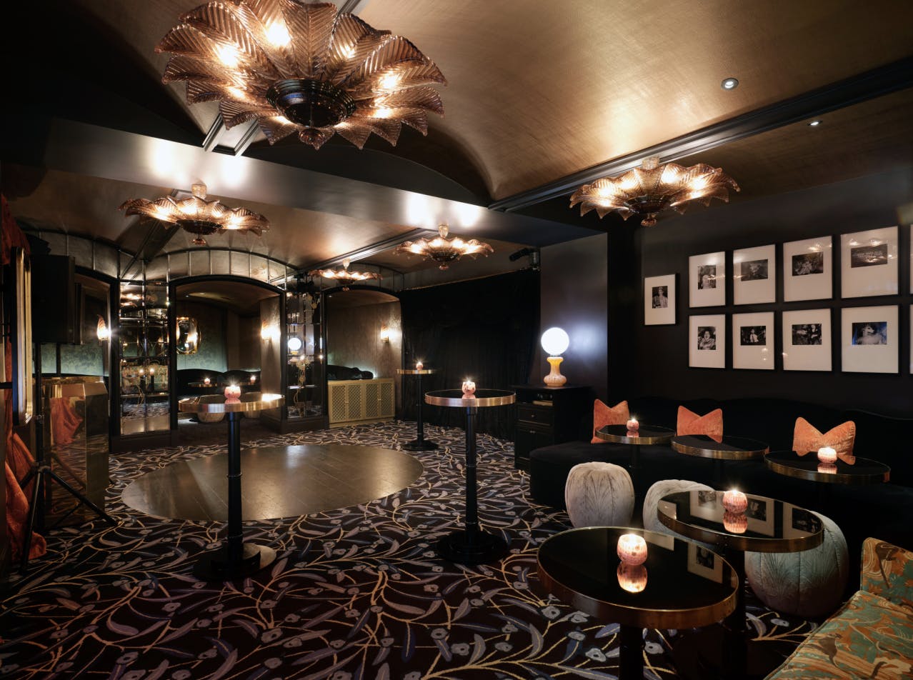 Elegant event space at The NoMad London, ideal for networking and private gatherings.