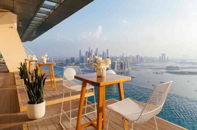 The Palm View Deck