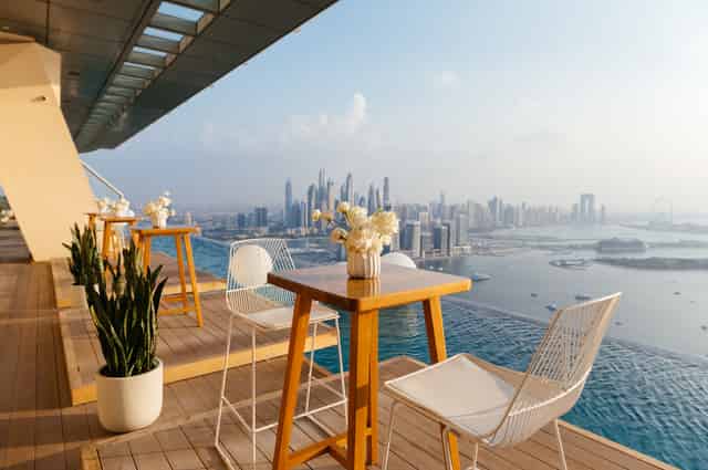 The Palm View Deck
