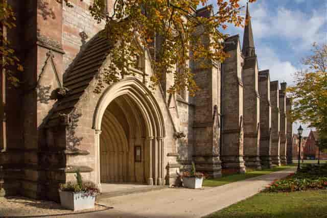 St Michael and All Angels Chapel, elegant venue for weddings and corporate events.