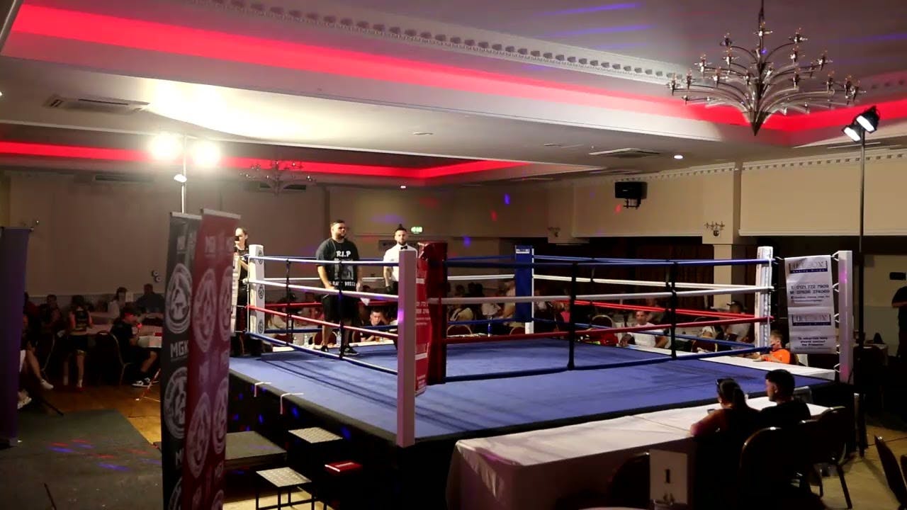 Boxing ring at The H Suite, versatile venue for sports and corporate events.