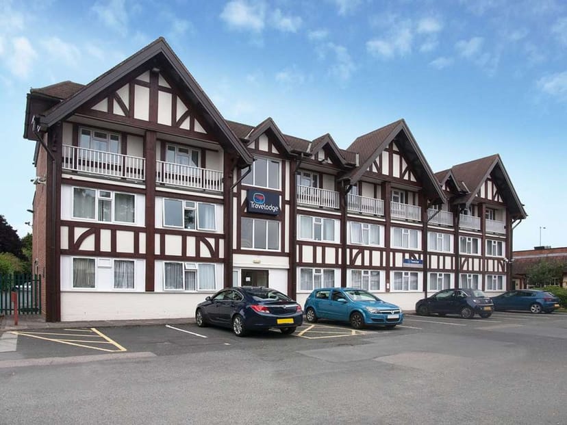 Tudor-style meeting space at Travelodge Birmingham Sheldon for corporate events and workshops.