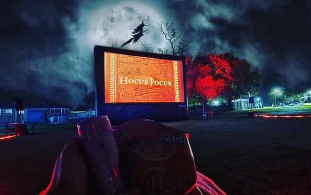 Outdoor Cinema - Wedding Marquee Hire