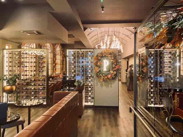 Byzantium Tapas venue with elegant decor, perfect for corporate events and social gatherings.
