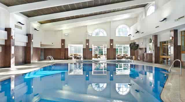 Lichfield Suite indoor pool, ideal for networking events and wellness retreats.