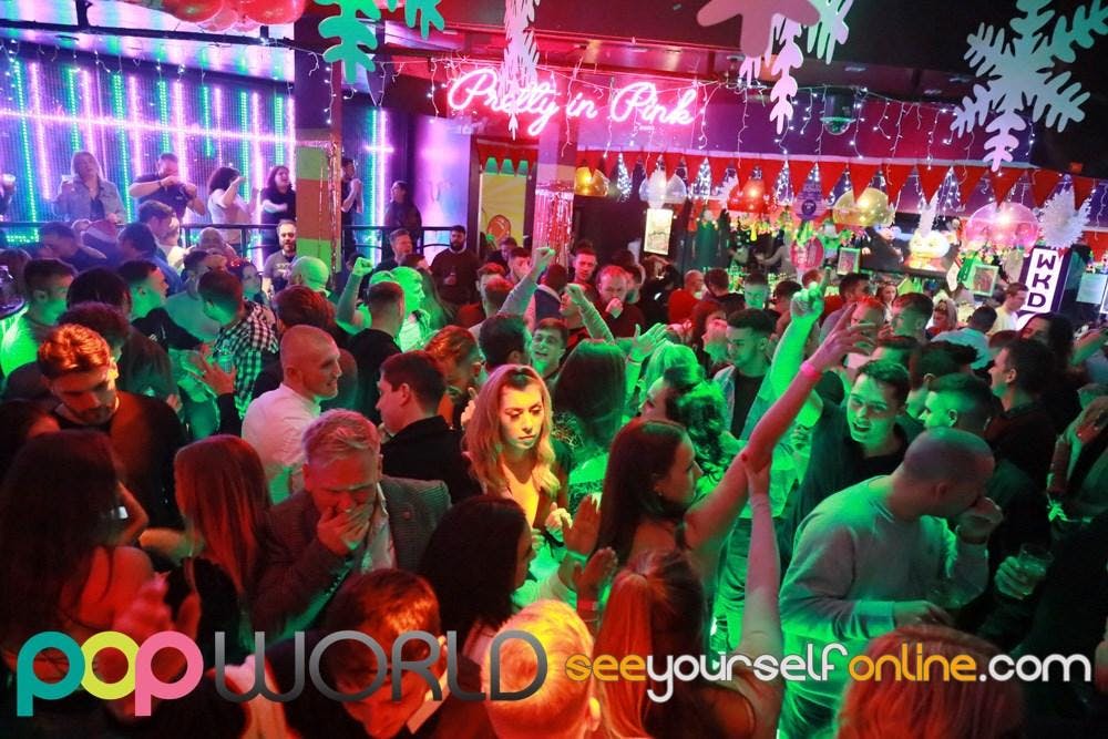 Vibrant event space in Popworld Birmingham, perfect for parties and networking.