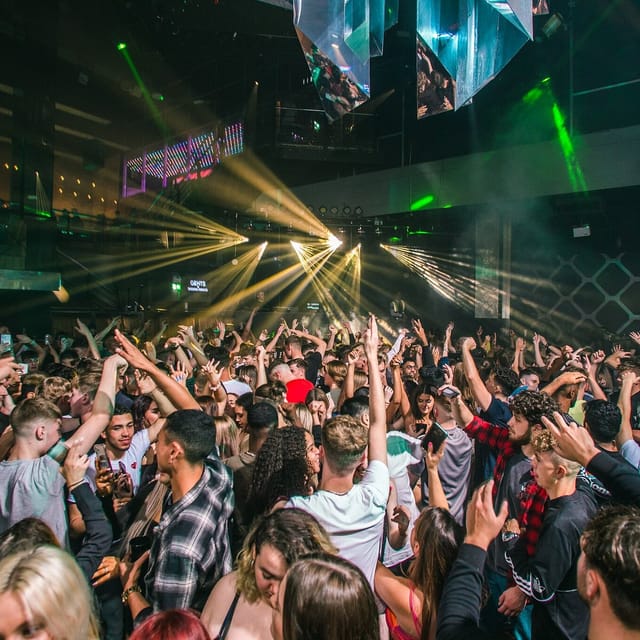Vibrant crowd at Pryzm, Fiveways - lively event with dynamic atmosphere and engagement.