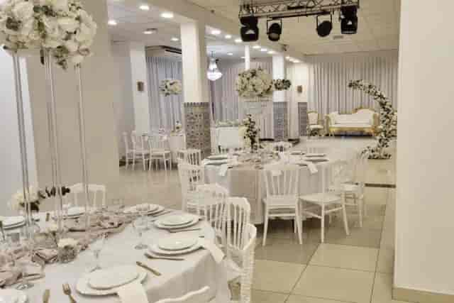 Elegant Reception Hall in Espace Royal, perfect for weddings and formal events.