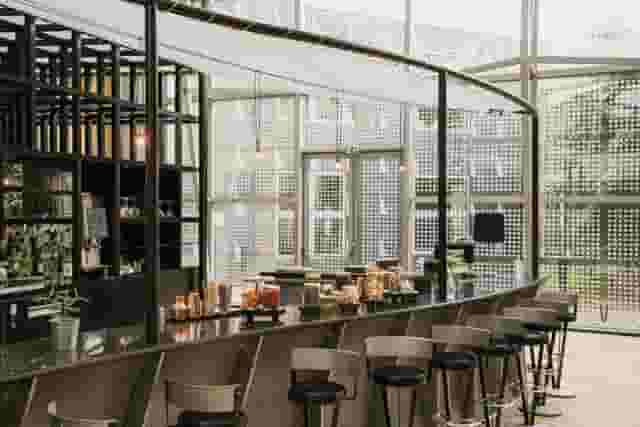the atrium