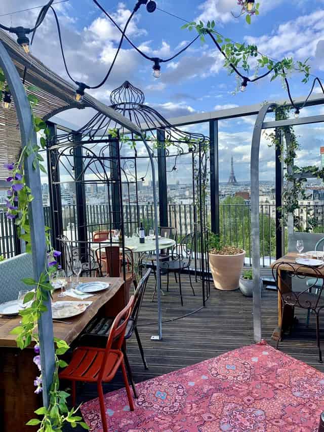 Outdoor terrace