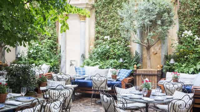 Outdoor terrace