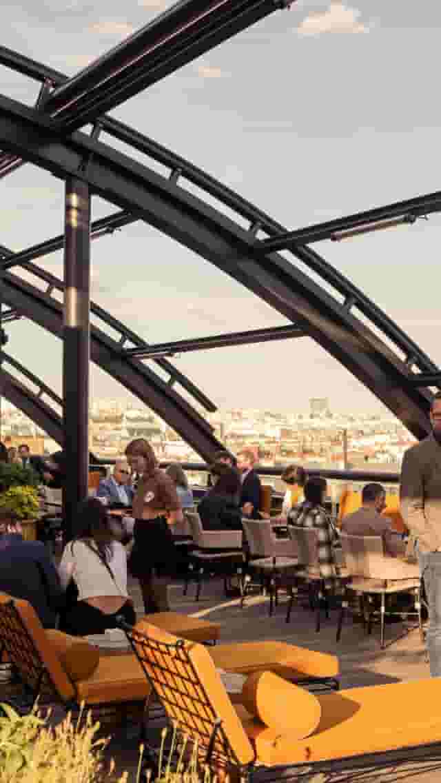 Rooftop bar