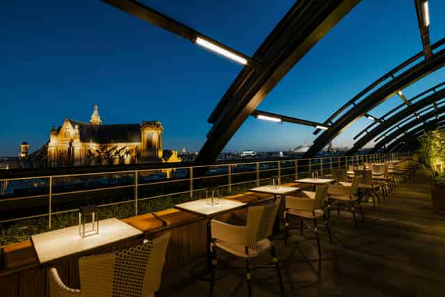 Rooftop bar