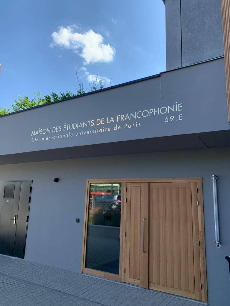 Maison des Étudiants de la Francophonie, modern venue for conferences and workshops in Paris.