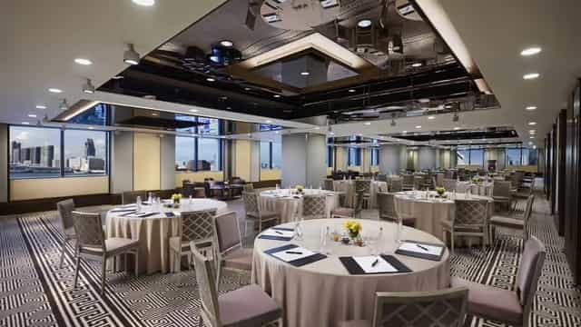 Chater Room at Mandarin Oriental Hong Kong, elegant event space for corporate gatherings.