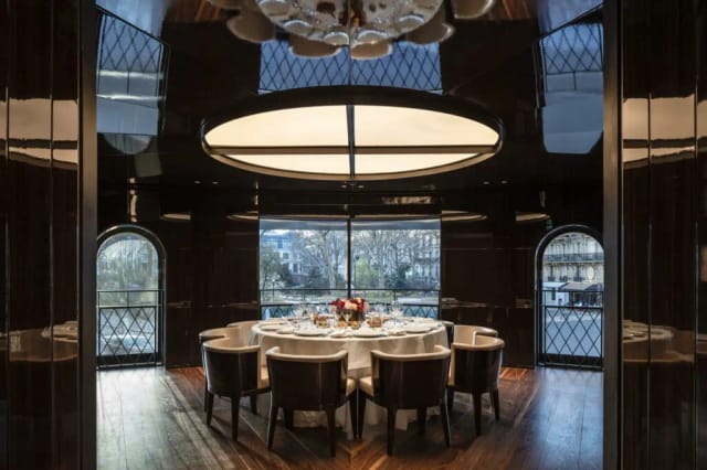Elegant private dining room in Boucicaut, Lutetia Paris for exclusive events and meetings.