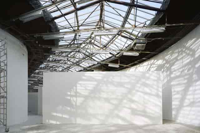 Grande Verrière at Palais de Tokyo: spacious venue with glass roof for exhibitions and events.
