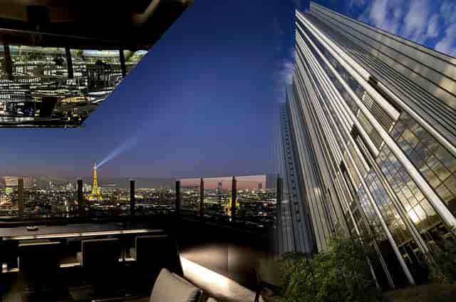 Green Terraces rooftop venue in Paris with Eiffel Tower views for exclusive events.