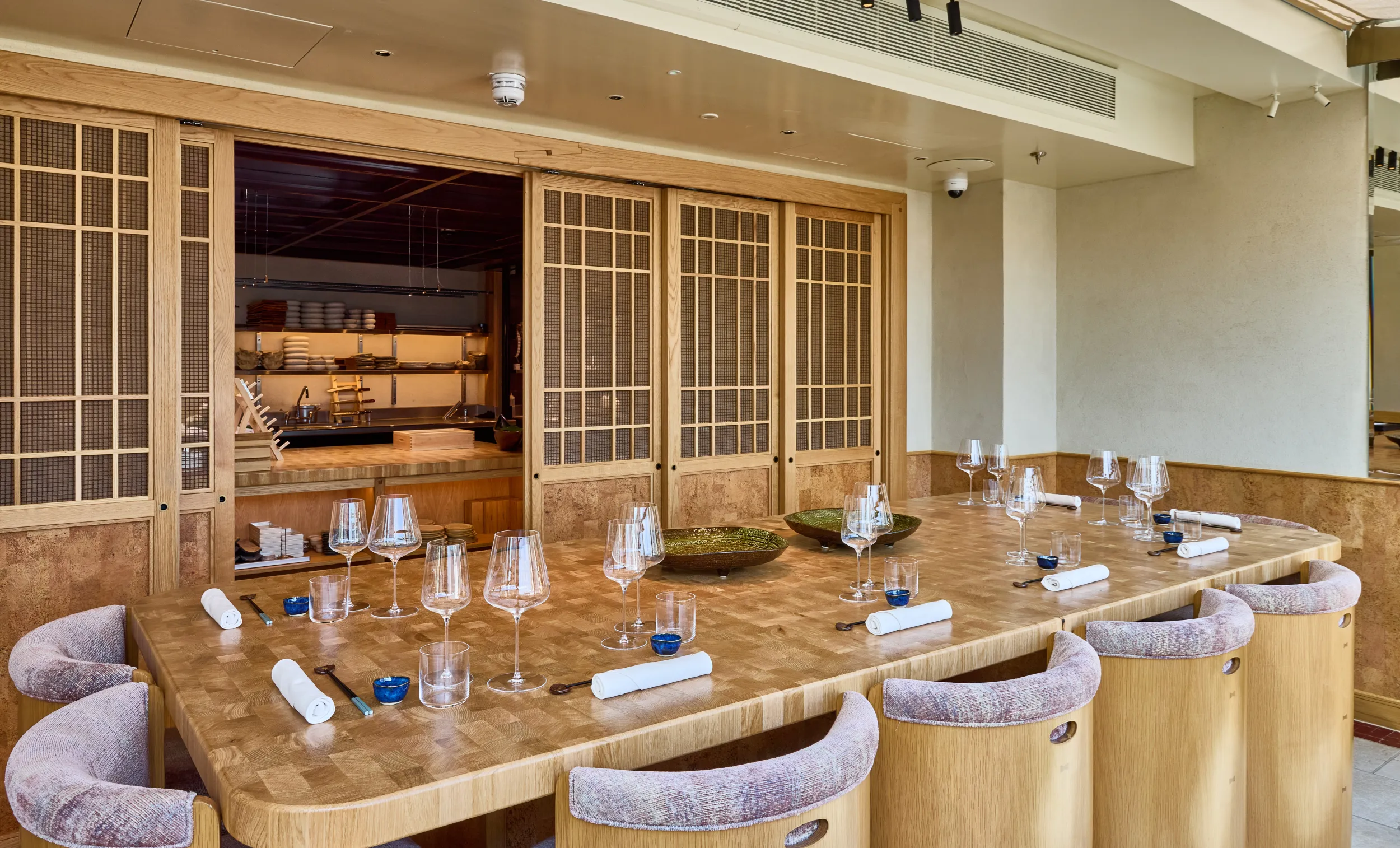 Elegant Chef's Table in Kioku by Endo, perfect for private dinners and corporate events. - Banner